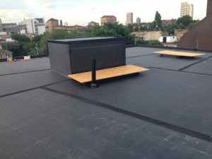 Completed EPDM roof